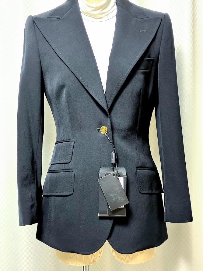 【新品、タグ付き、カバー付き】ドルチェ＆ガッバーナ ジャケット ブラック 38