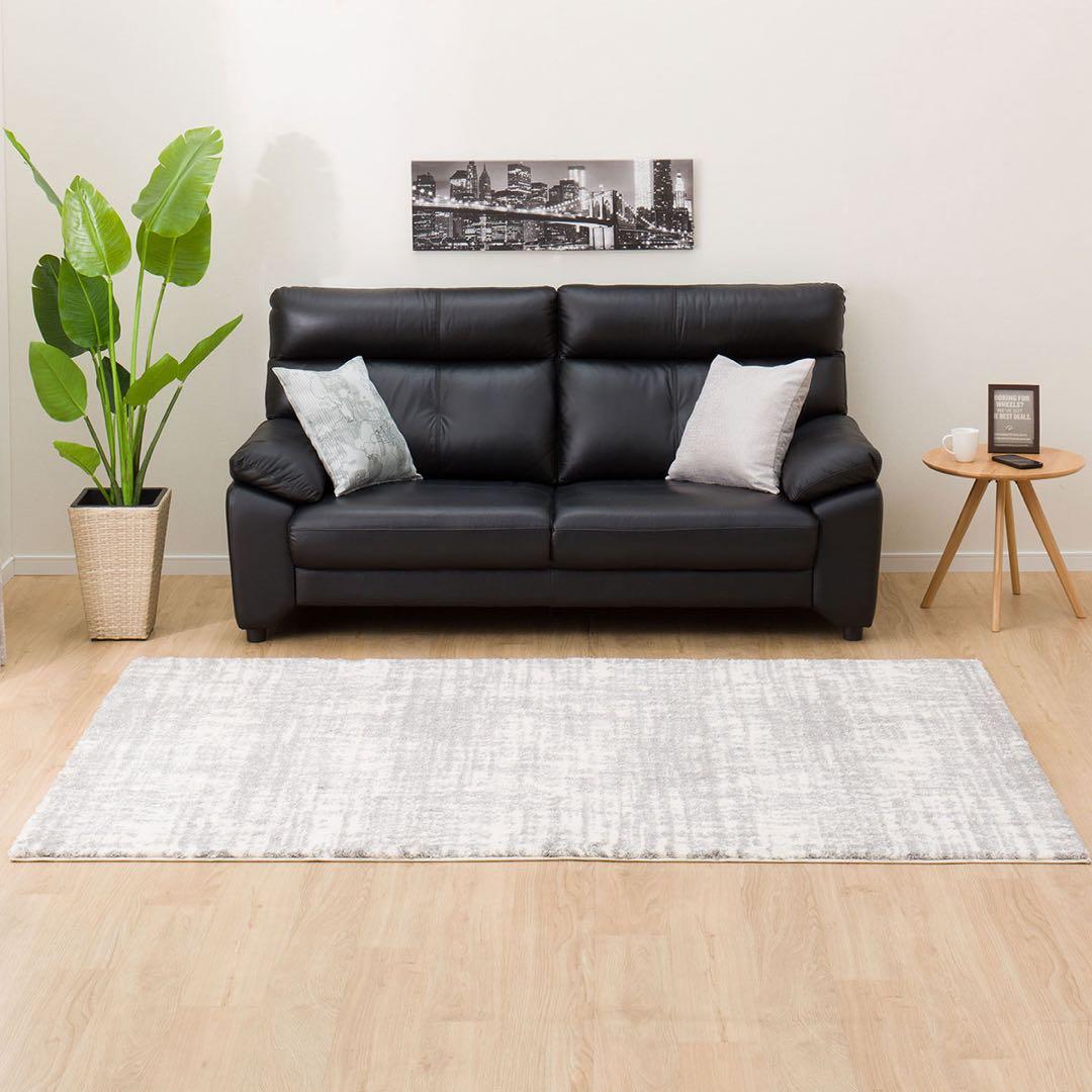 【ほぼ新品】ニトリ アクセントラグ Nナノシャグ 285×200