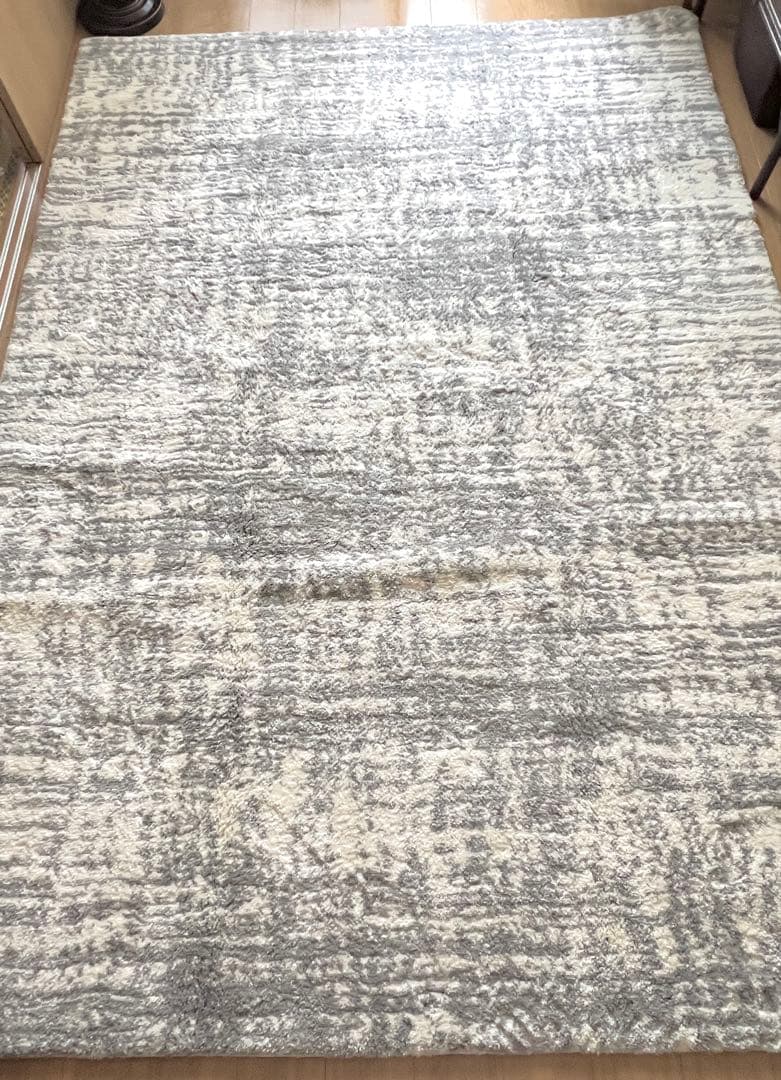 【ほぼ新品】ニトリ アクセントラグ Nナノシャグ 285×200