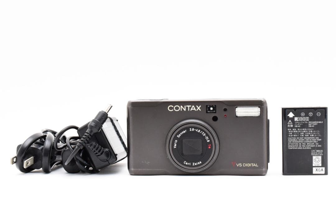 【良品】CONTAX コンタックス TVS DIGITAL チタンブラック