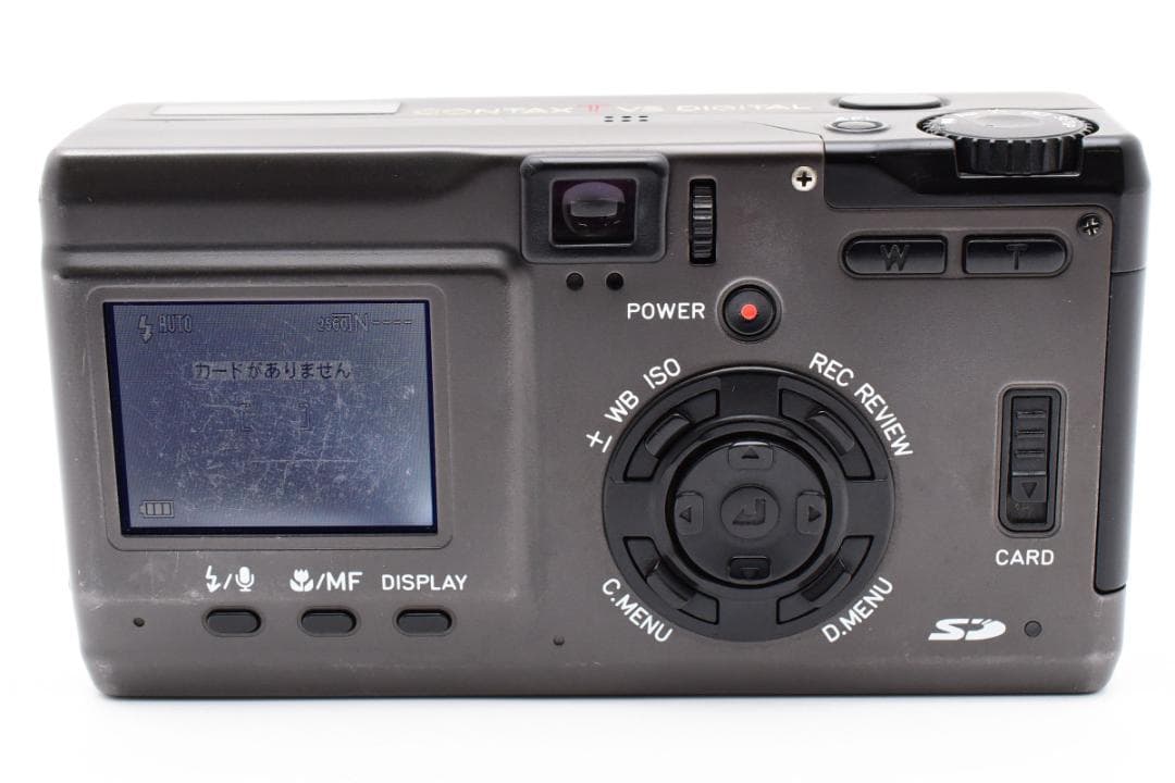 【良品】CONTAX コンタックス TVS DIGITAL チタンブラック