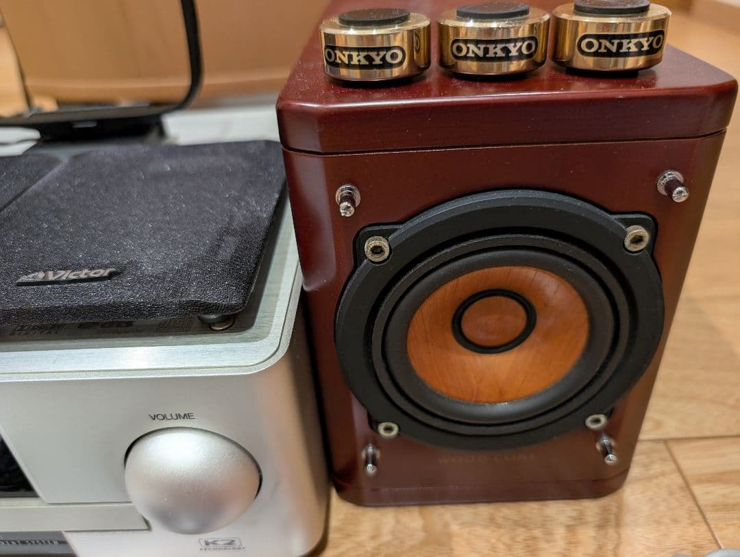 ビクターコンポ EX-AK1、SP-EXAK1、サブウーハー　SX-DW303