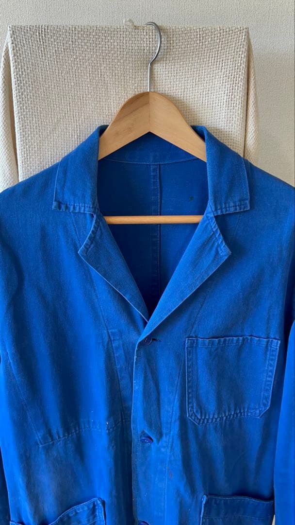 極上 40s フレンチヴィンテージ アトリエ ショップ ワークコート ユーロ