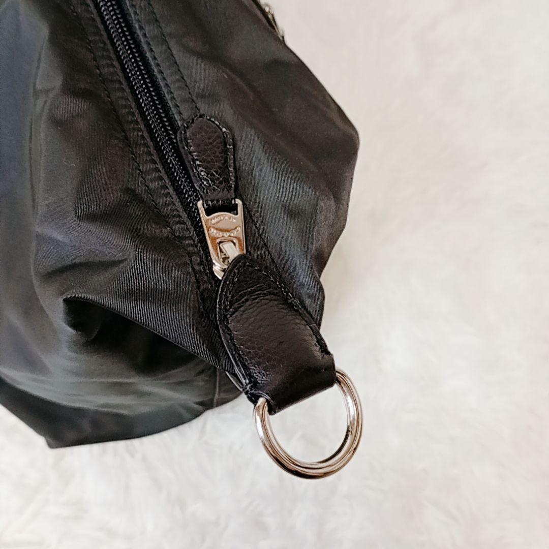 【TANTAN様】コーチ ボストンバッグ 2way 馬車ロゴ ナイロン レザー