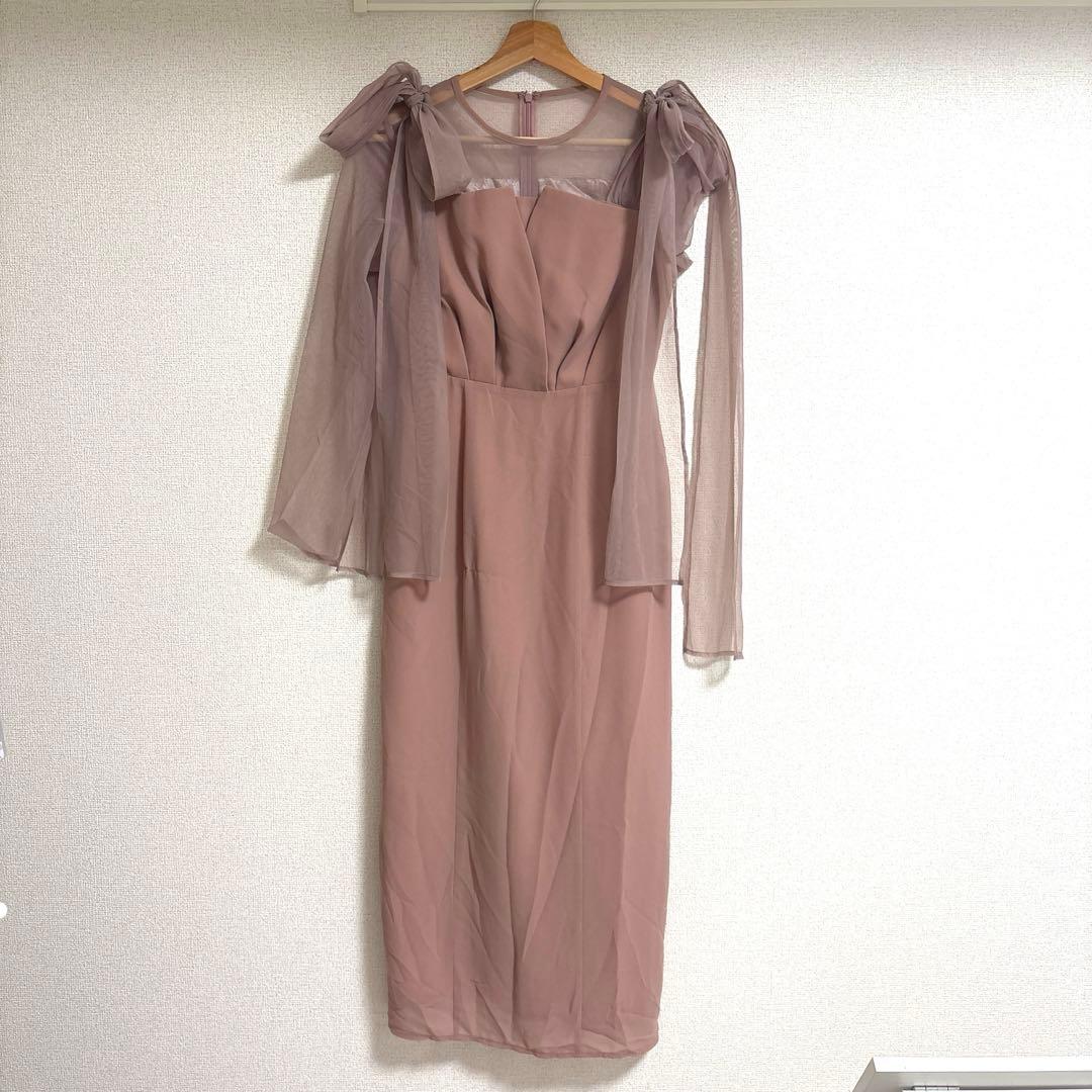 ももepicday パーティドレス お呼ばれドレス 結婚式ドレス