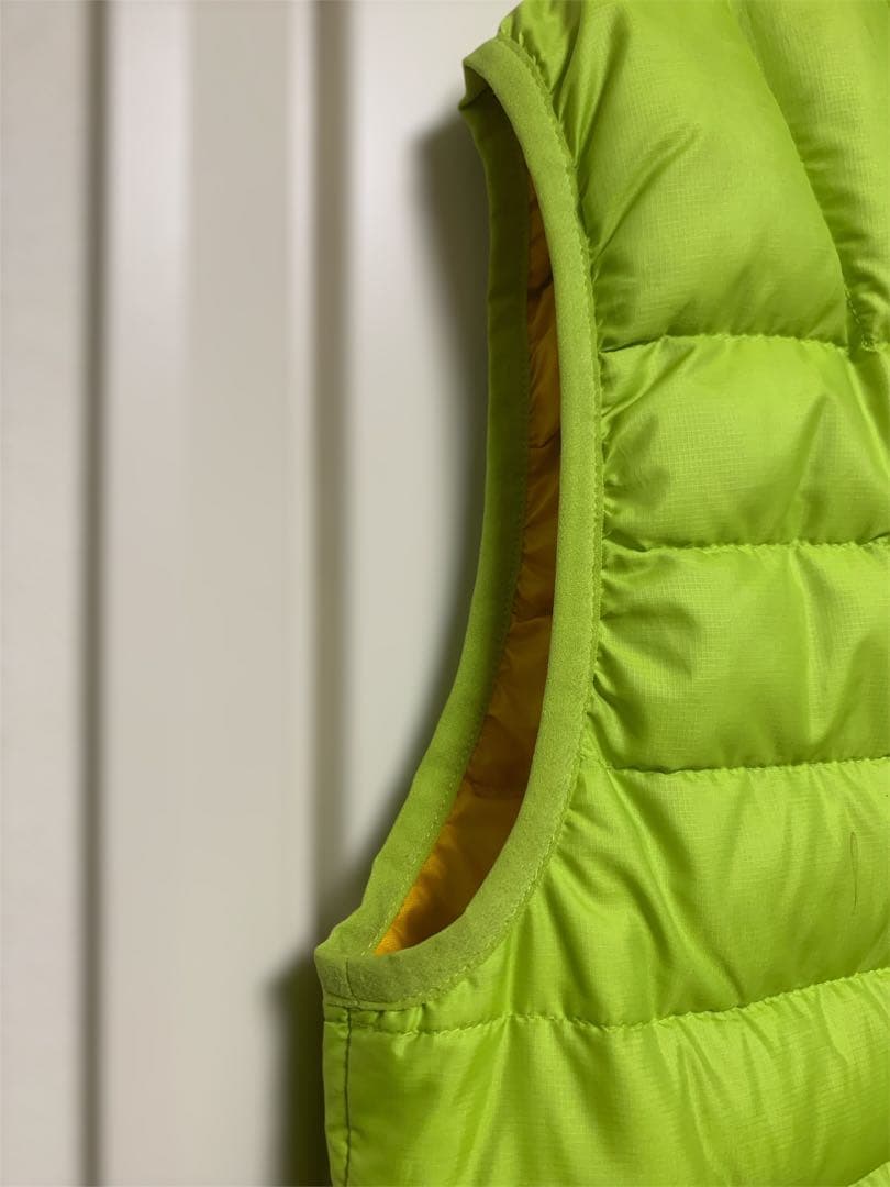 【希少カラー】Patagonia ダウンセーターベスト S ライムグリーン