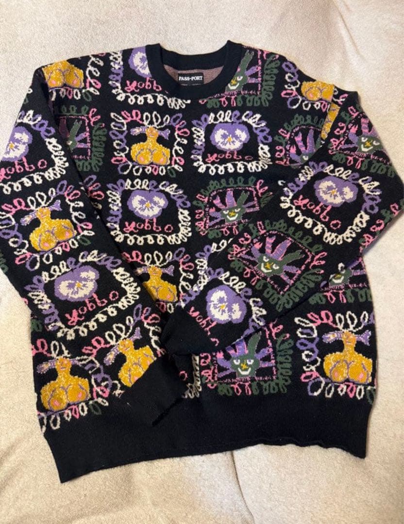 passport pass〜port ニット セーター　punkandyo