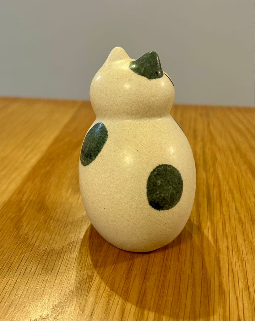 リサラーソン Lisa Larson mia ミア ねこのぶち ターコイズ