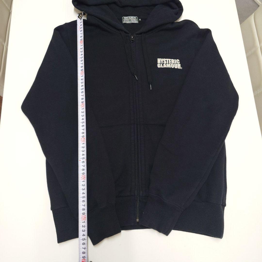 HYSTERIC GLAMOUR ブラック フーディ