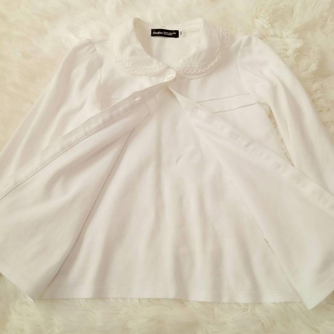 【極美品】BeBe セレモニードレス　ブラウス ボレロ　3点セット　130cm