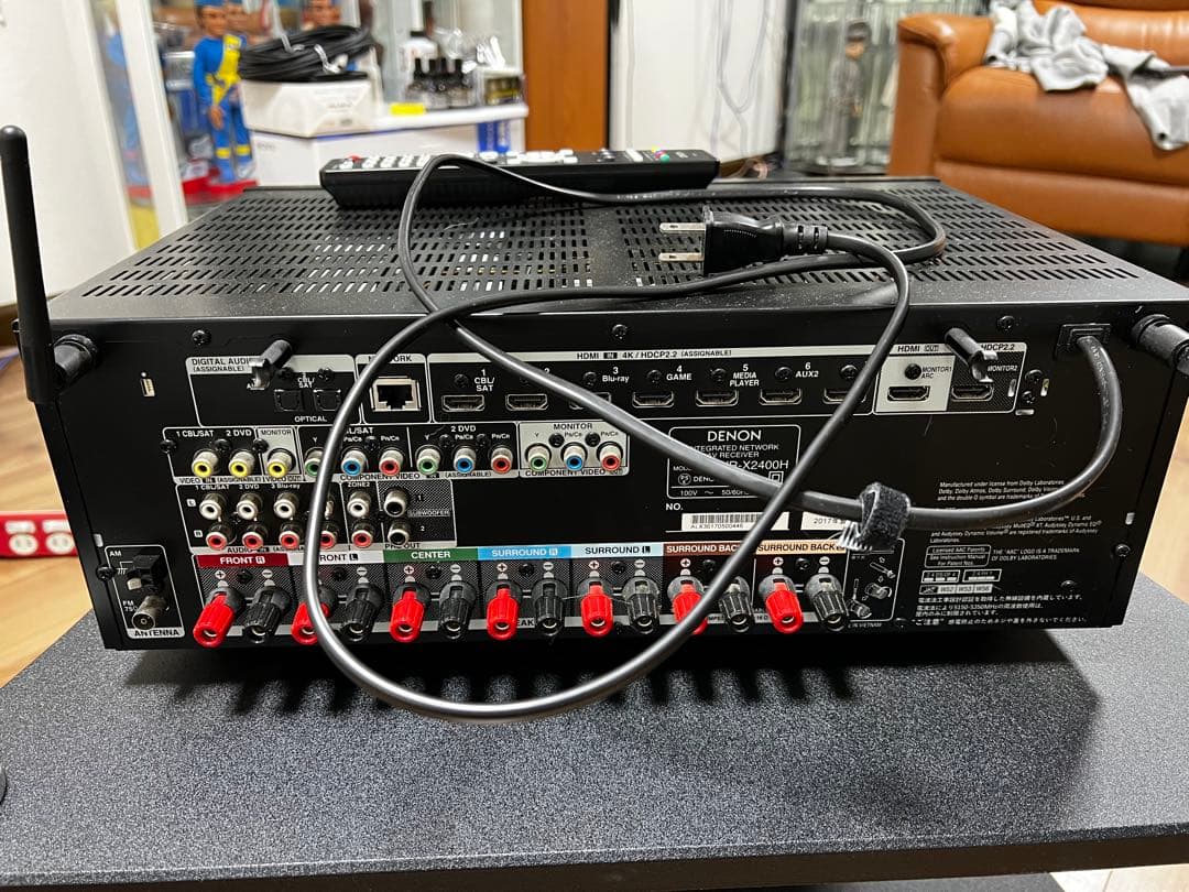 DENON AVアンプ Dolby Atmos HEOS対avr-x2400h