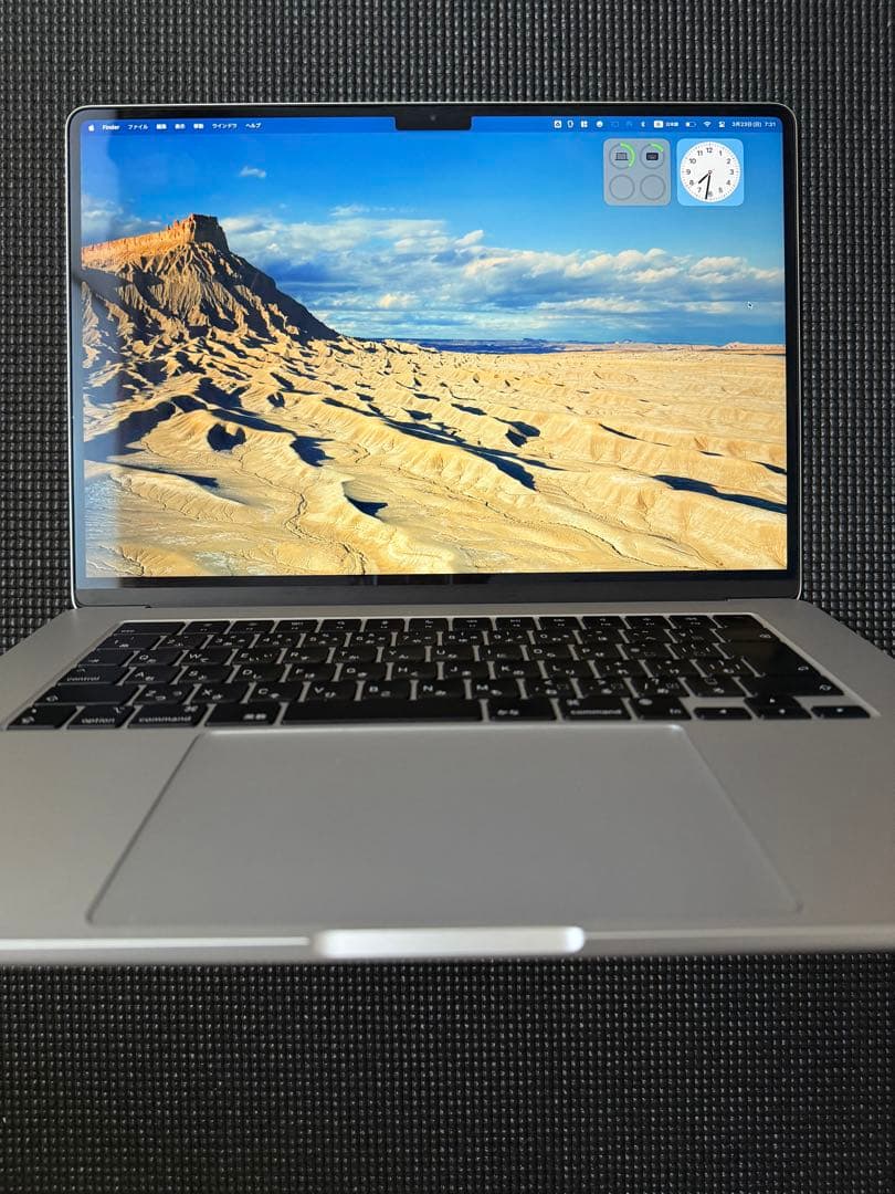 【自動値下げ中】MacBook M2 15インチ 2023 ケースおまけつき