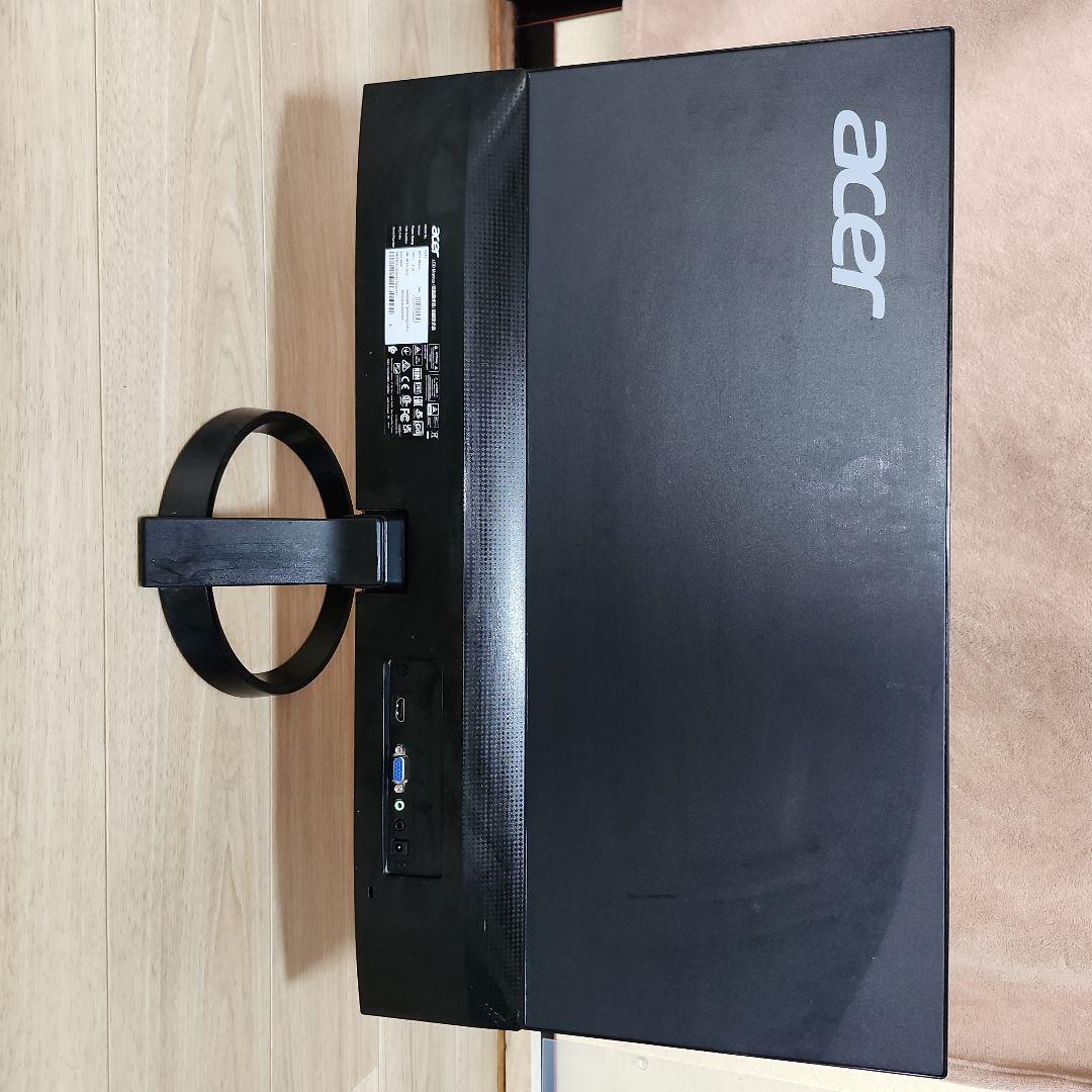 美品 Acer ブラック ディスプレイ 本体