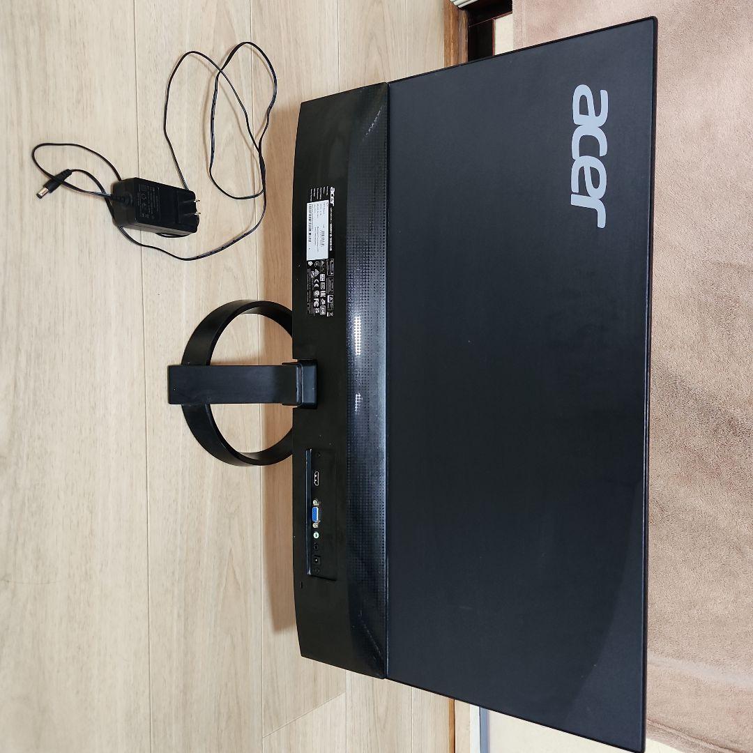 美品 Acer ブラック ディスプレイ 本体