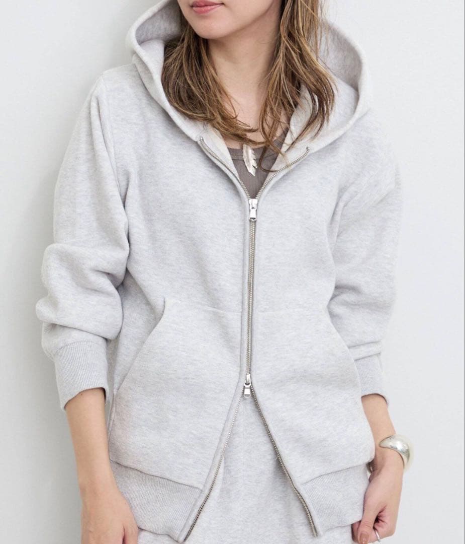 新品L'Appartement 【J.J.MERCER】 KNIT HOODIE