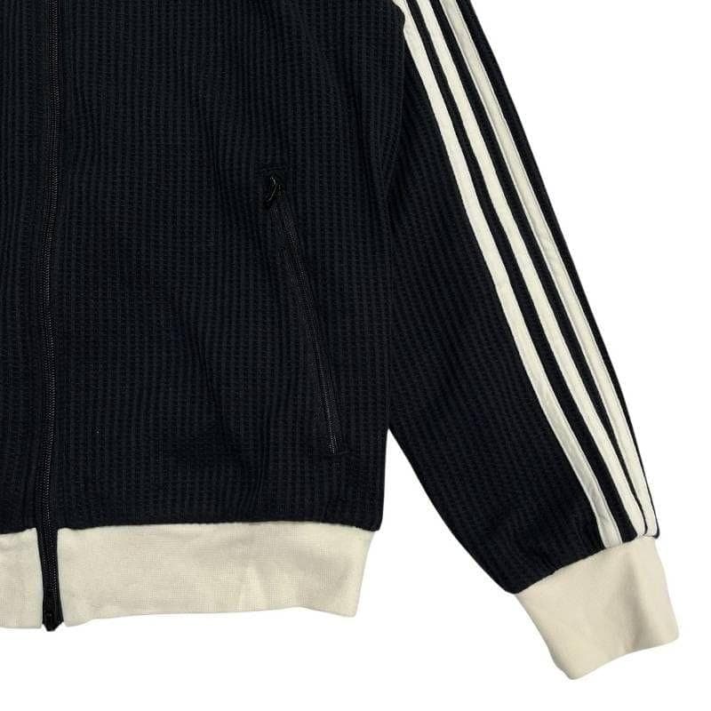 ☆8289 adidas ワッフル クラシック トラックトップ ブラック XL