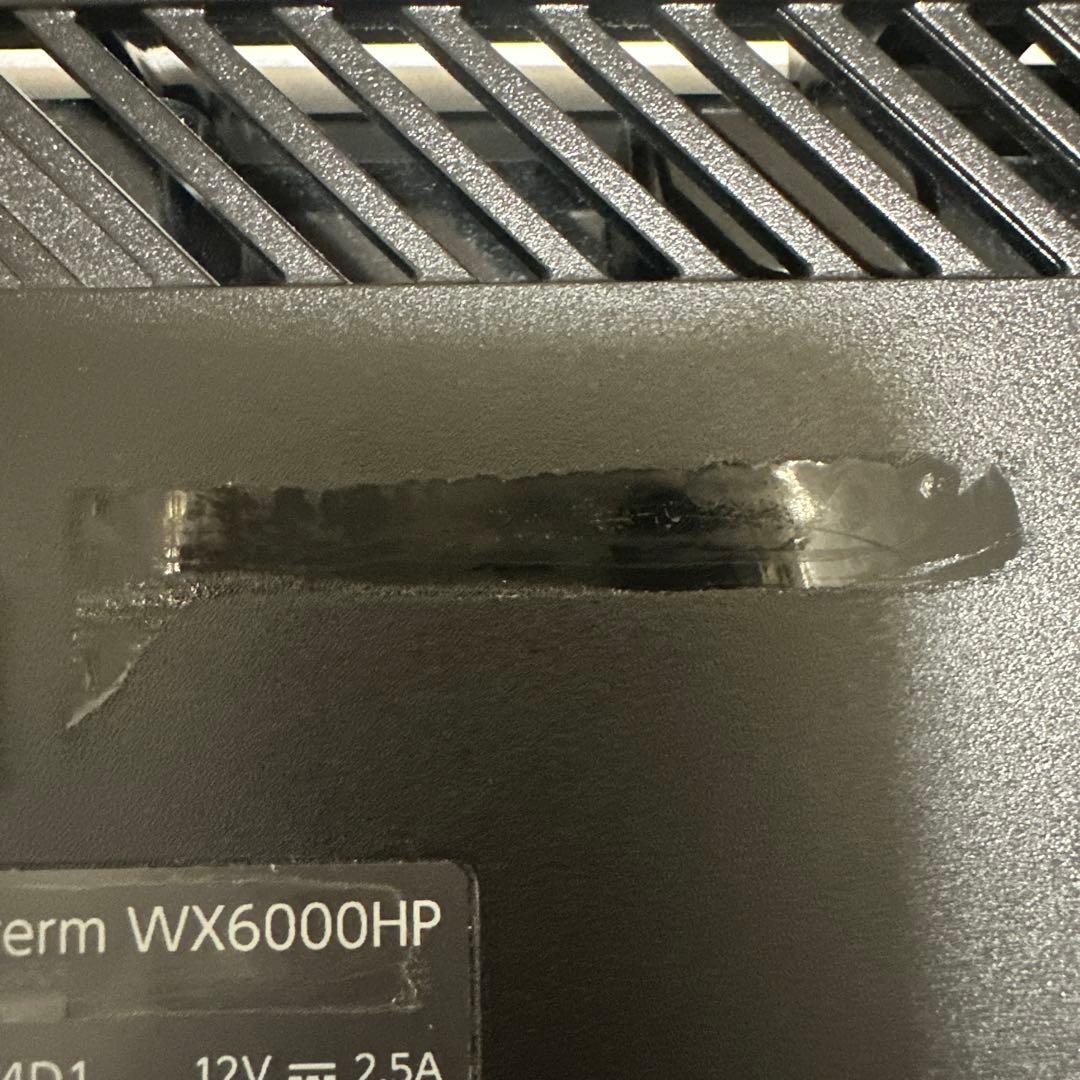 NEC WX6000HP 無線LANルーター シルバー