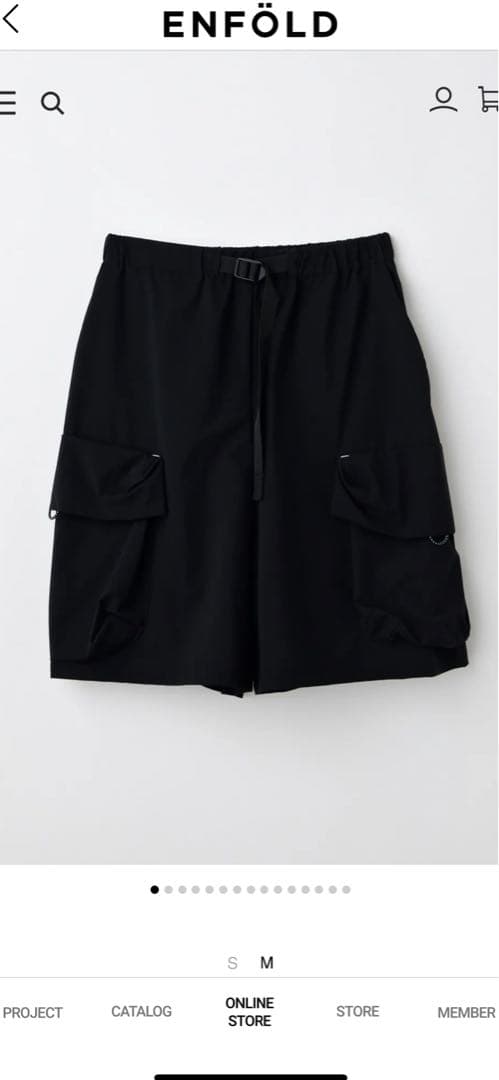 nagonstans pocketｓ half-pants 新品