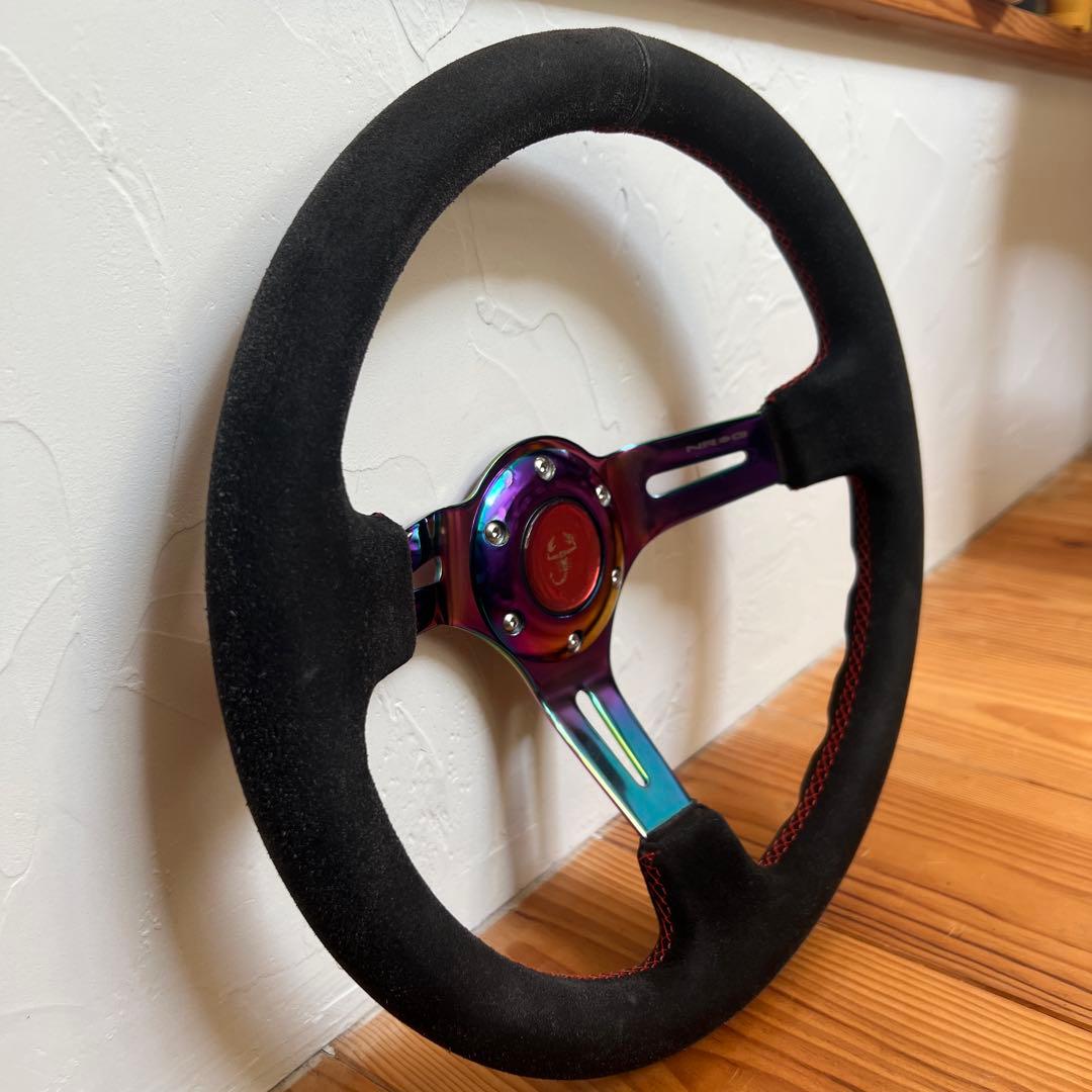 ご*ろ様 NRG ステアリング スエード NRG-RST-018S アバルト59