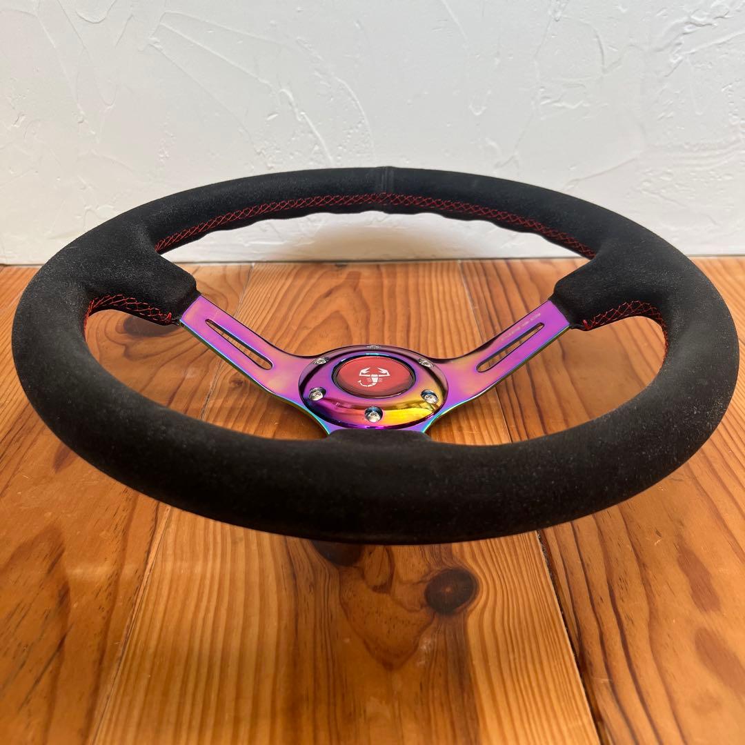 ご*ろ様 NRG ステアリング スエード NRG-RST-018S アバルト59