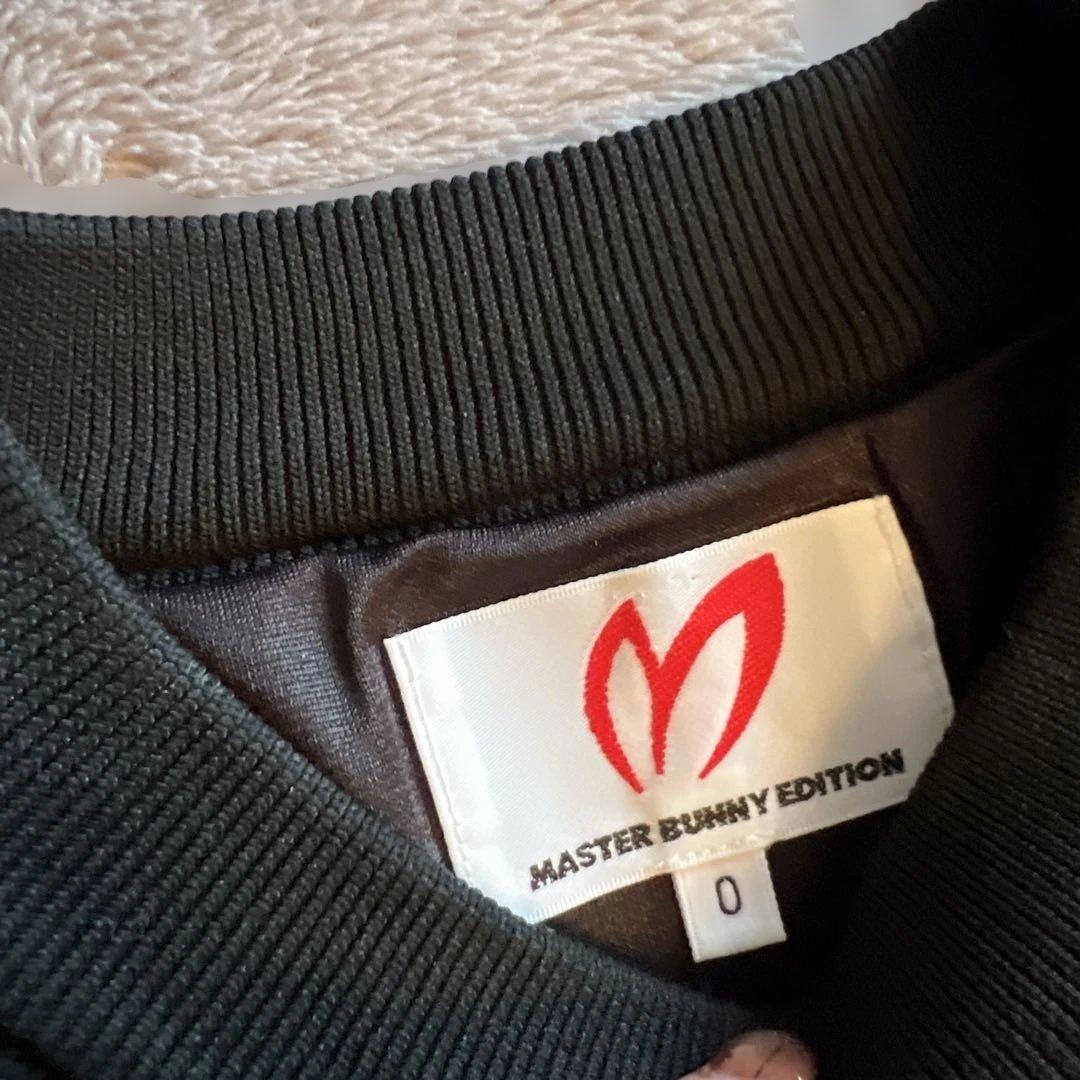 MASTER BUNNY EDITION ブラックセーター防寒防風蓄熱