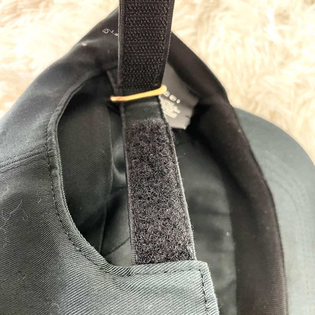 美品　グッチ GUCCI 帽子　キャップ　ベースボールキャップ　ブラック　黒