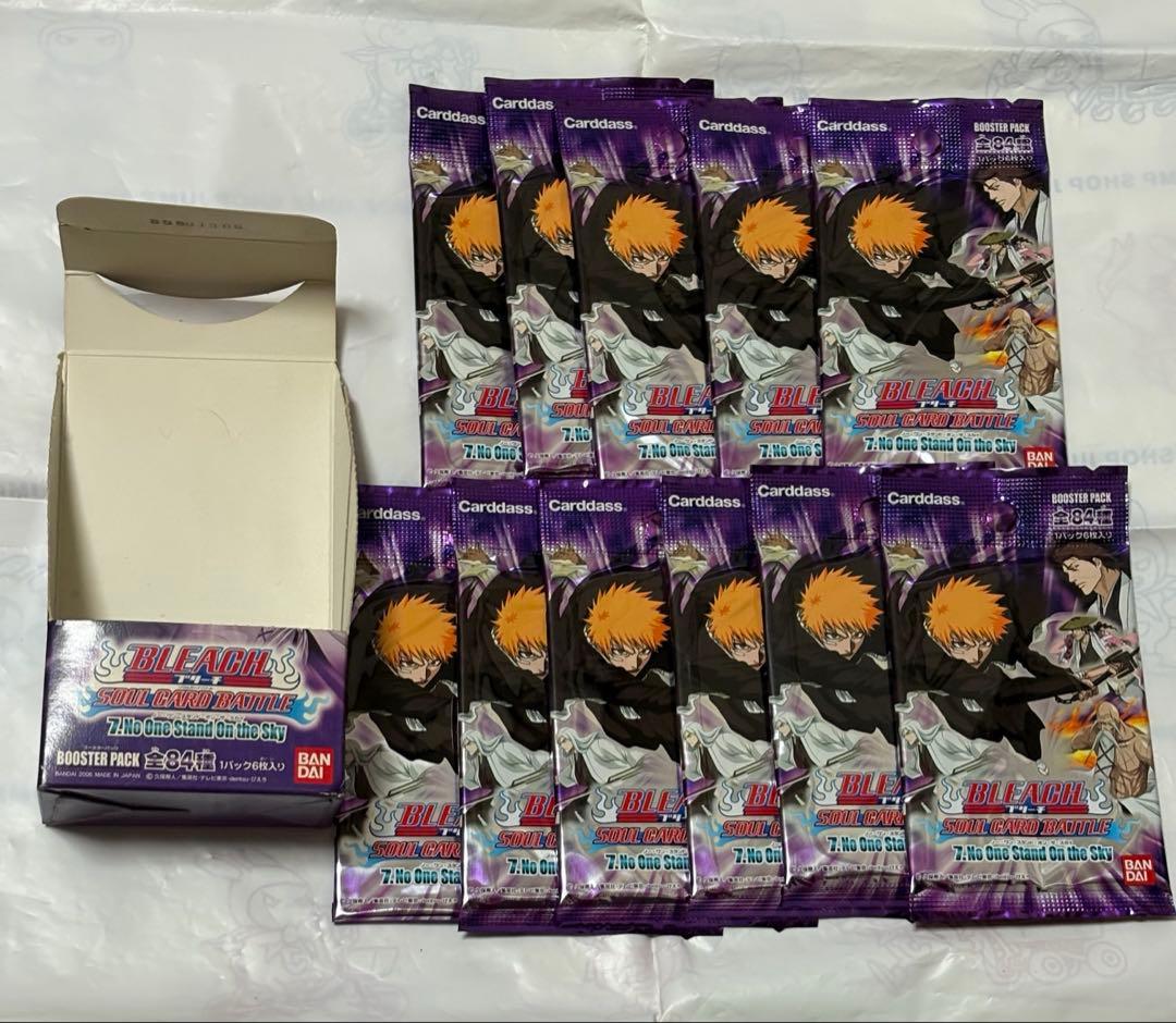 ソウルカードバトル　BLEACH 7弾　BOX 未開封　カードダス