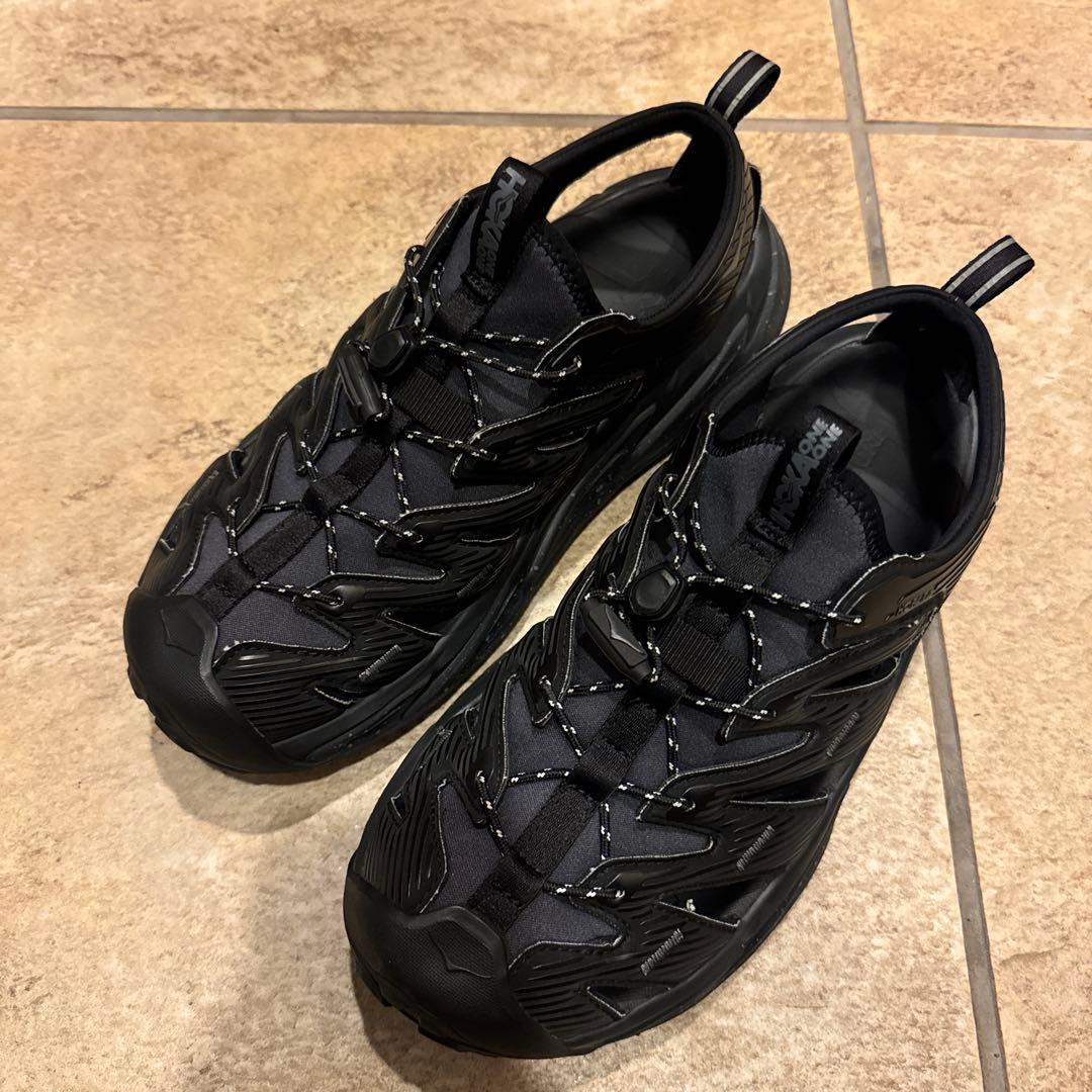 黒のスポーツサンダル　ホカ　27cm