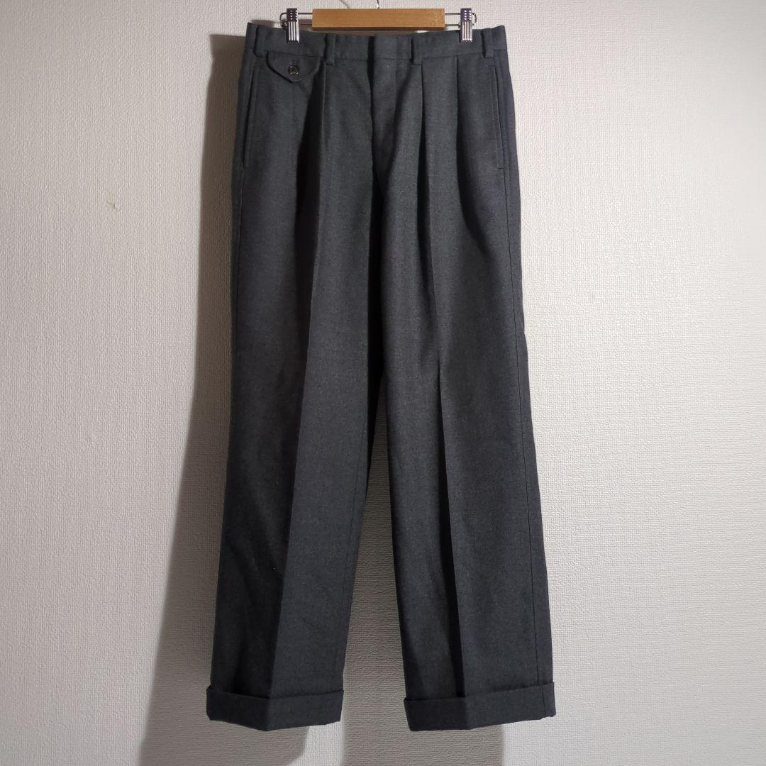 80s 樫山 ラルフローレン ウールスラックス ビンテージ