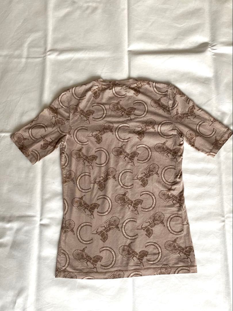 CELINE 上品なロゴ 馬車柄 トップス カットソー