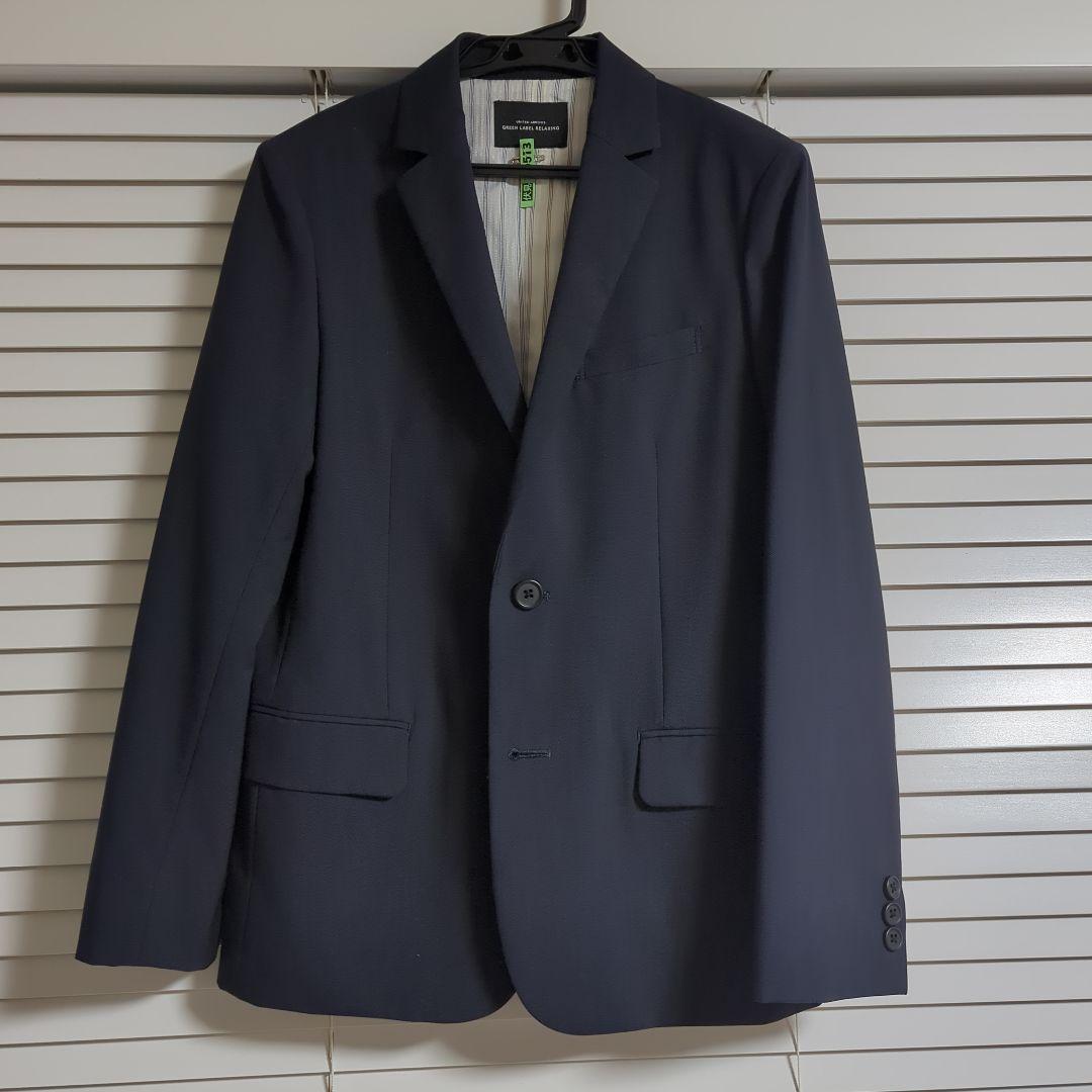 美品！GREEN LABEL RELAXING スーツジャケット ネイビー卒業式