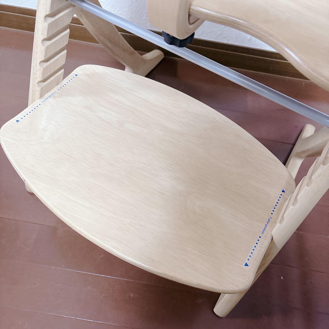 【極美品】大和屋 すくすくチェアプラス テーブル＆ガード付