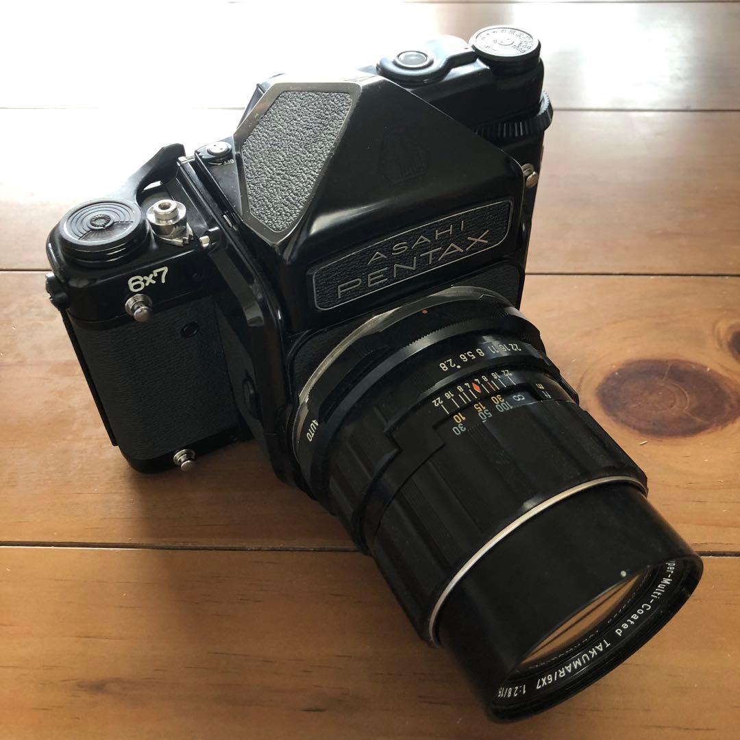 【ジャンク】PENTAX 6×7 67 バケペン フィルムカメラ レンズ付き
