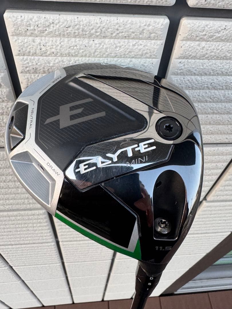 キャロウェイ エリート ミニドライバー テンセイグリーン 60 S 11.5°