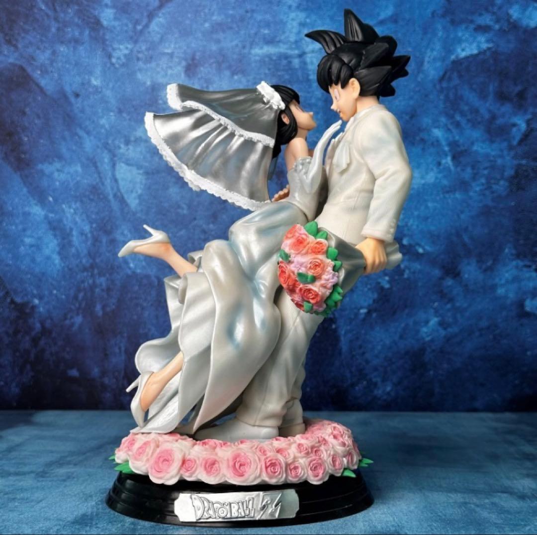 ドラゴンボール　孫悟空　チチ　結婚　高さ31cm 海外フィギュア