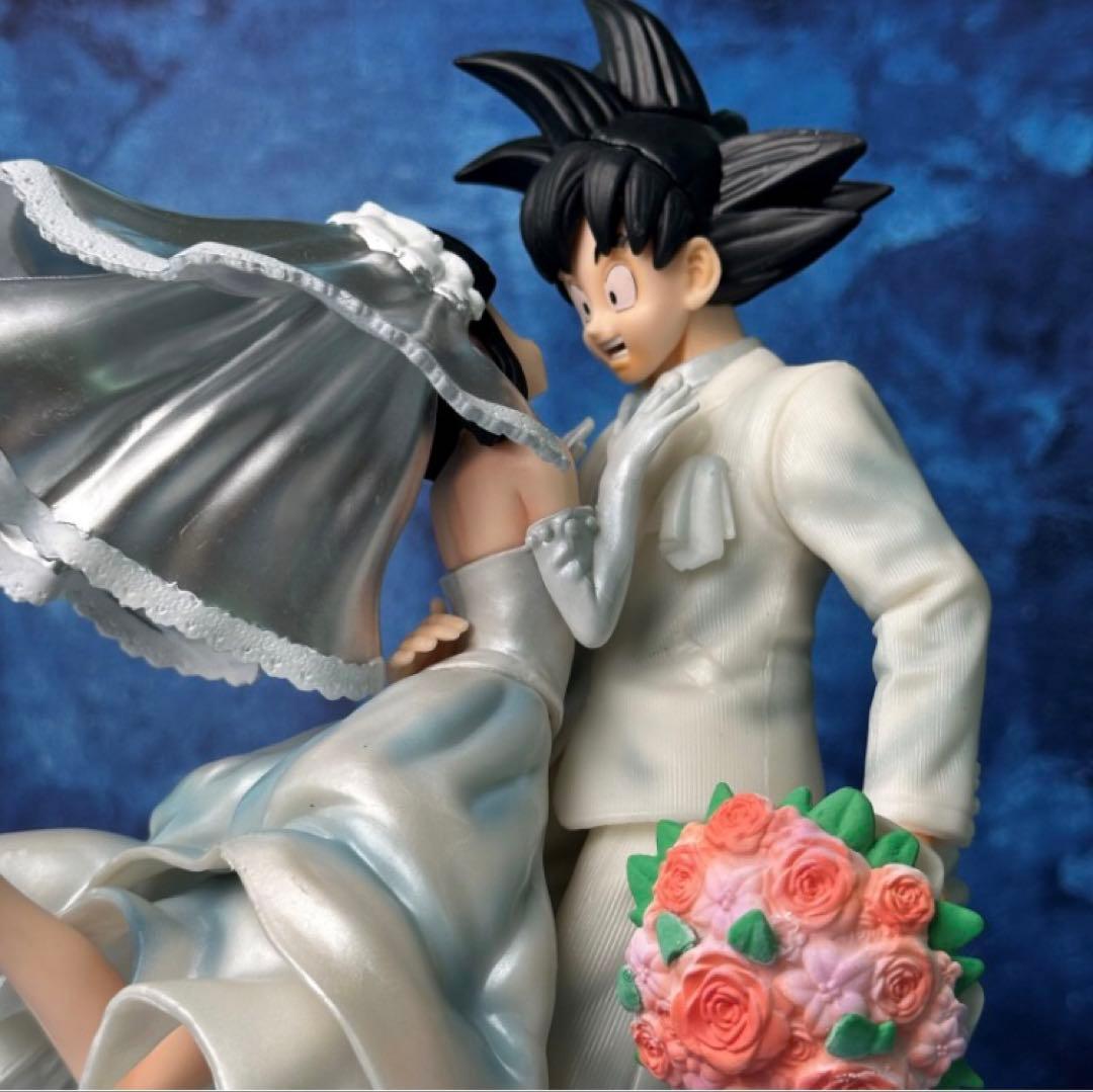 ドラゴンボール　孫悟空　チチ　結婚　高さ31cm 海外フィギュア