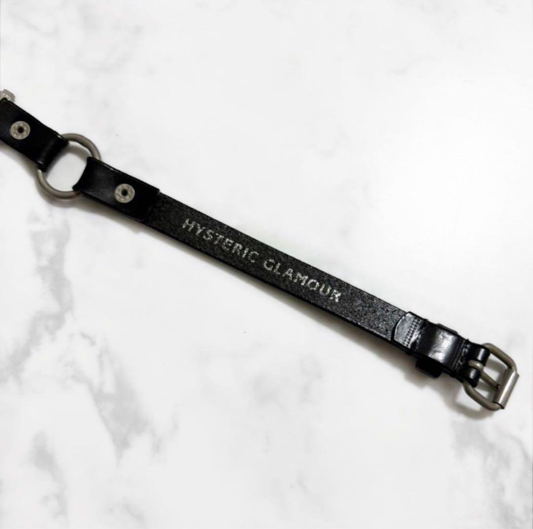 HYSTERIC ヒステリックグラマー ロゴ スタッズ ベルト 平成 Y2K