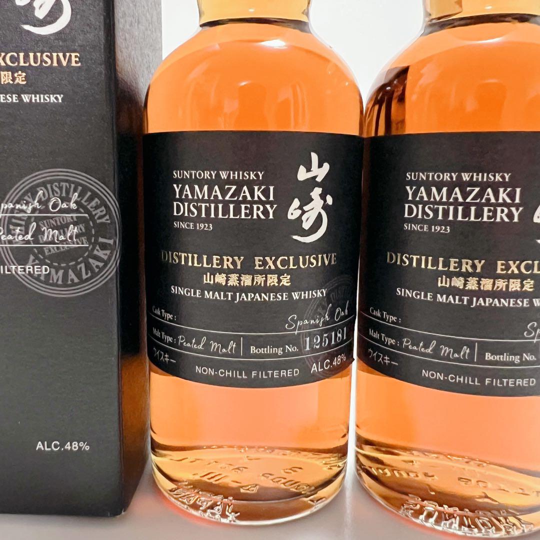 B*n様 サントリー 山崎蒸溜所限定ウイスキー 180ml・2本