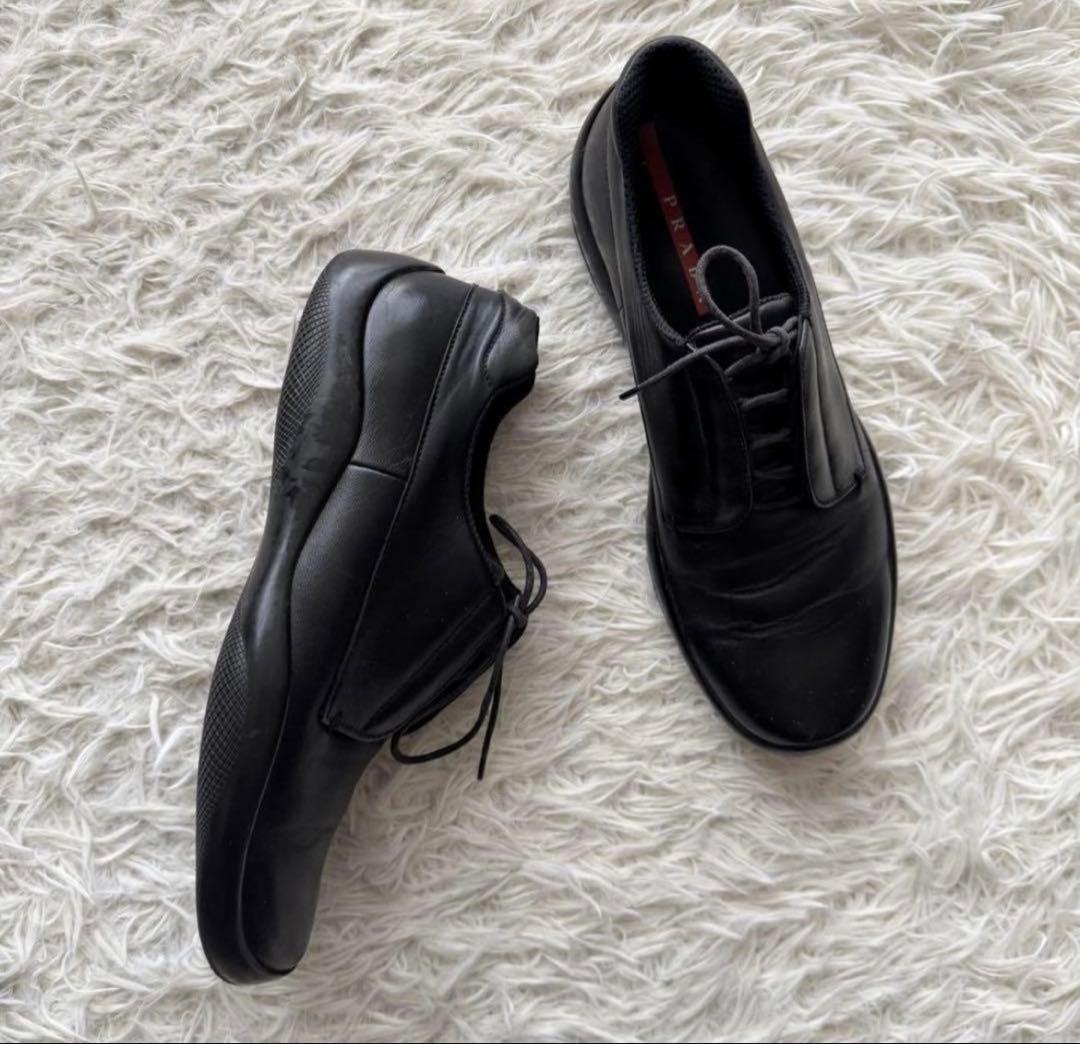 プラダスポーツ　アメリカズカップ　革靴　アーカイブ