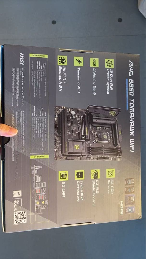 MSI MAG B860 TOMAHAWK WIFI マザーボード