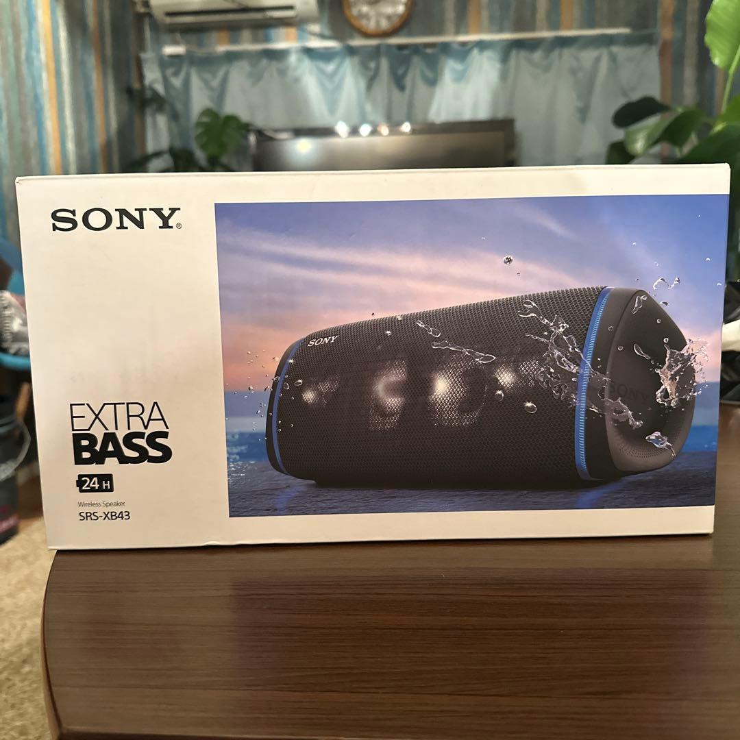 SONY SRS-XB43 EXTRA BASS ワイヤレススピーカー