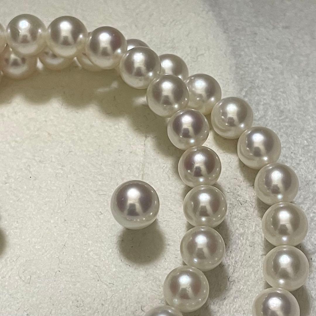 Mgnad 真珠✨Pt900】あこや本真珠 ネックレス ピアス 7.0