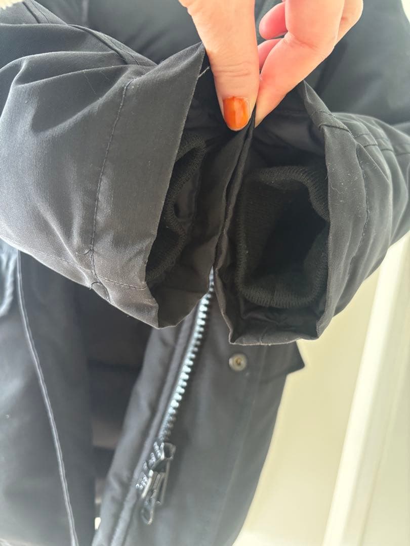 メンズDANTON ダントン　黒ダウンジャケットM 38サイズ