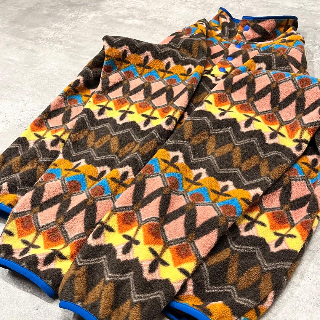 patagonia Fleece SYNCHILLA Snap-T 総柄