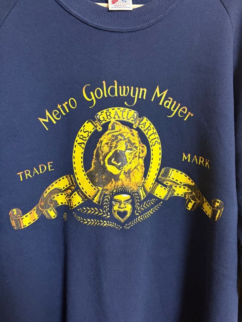 Metro Goldwyn Mayer ヴィンテージ　映画スウェット