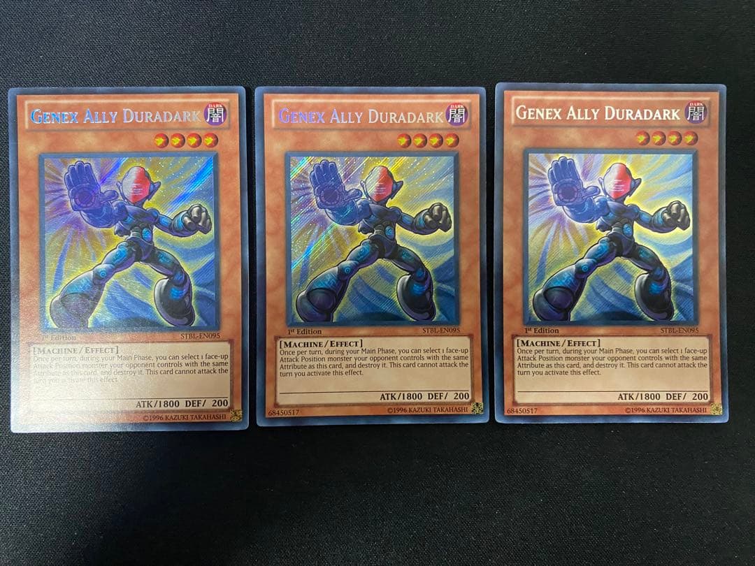 A・ジェネクス・ドゥルダーク　英語版　1st　シークレット　シク　3枚　セット