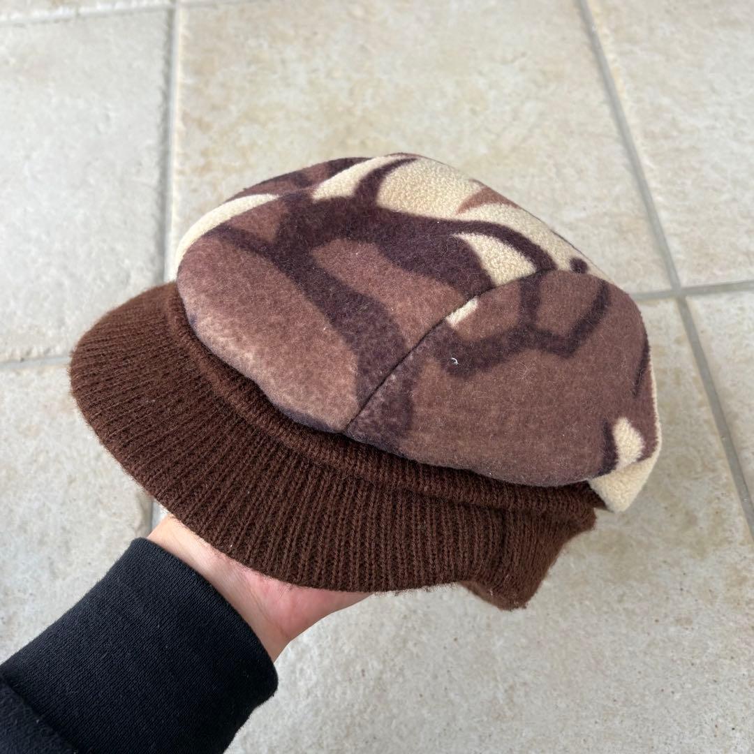 80s llbean tribal camo トライバル　フライトキャップ