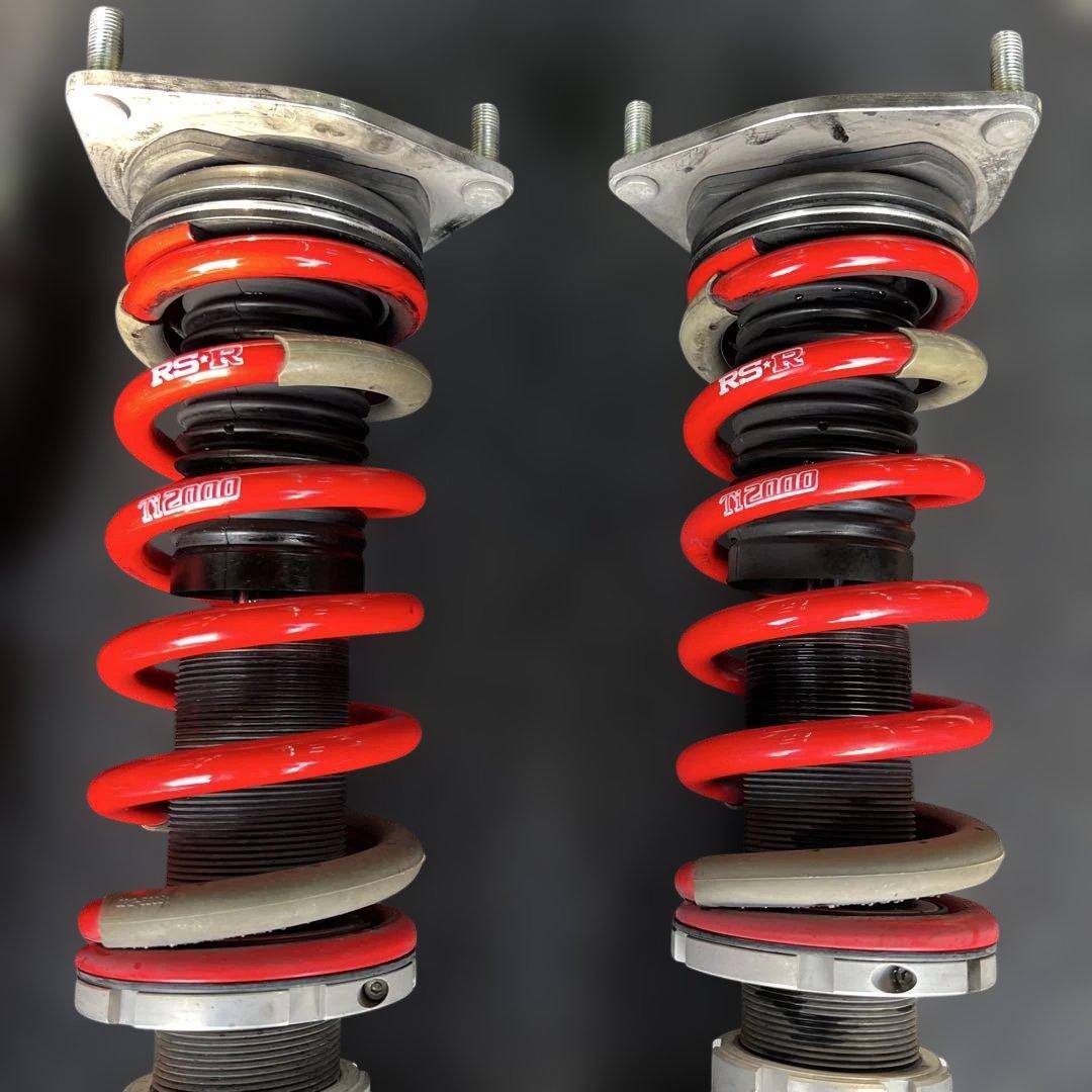 専用 RS-R ベーシックi 車高調 ACR50 エスティマ 他流用可 固着無し