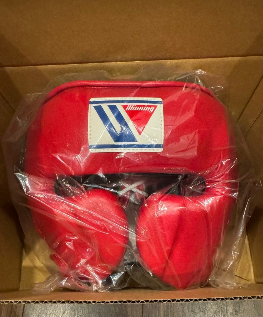 新品Winning ヘッドギア Mサイズ ウイニング　正規品　箱付き