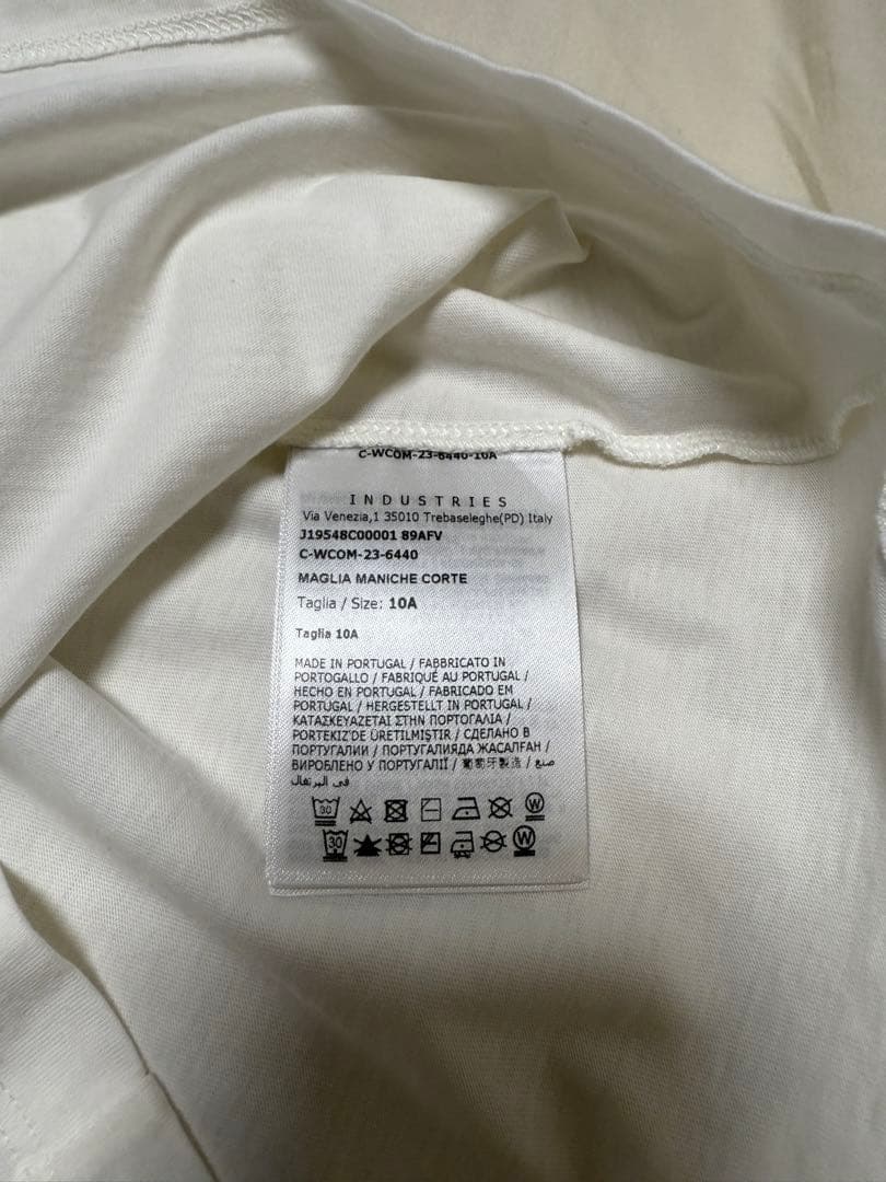 MONCLER ホワイト Tシャツ 140cm
